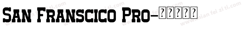 San Franscico Pro字体转换